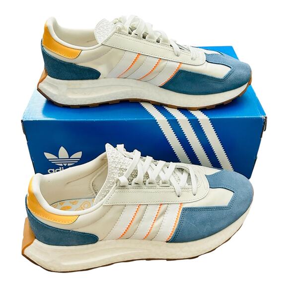 Adidas Retropy E5 Altered Blue White Orange Sneakers 11.5 Men’s EUC w/ Box & Tag main image 6